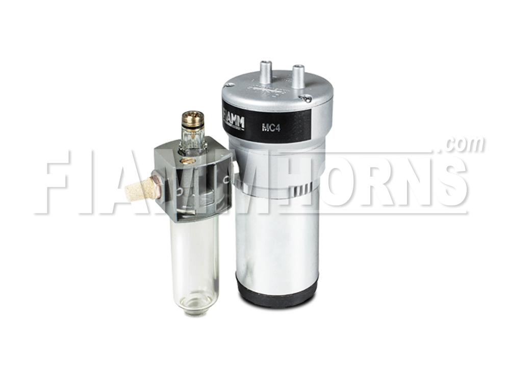 FIAMM MC4 FVA 24V compressor + Lubricator - Fiammhorns.com
