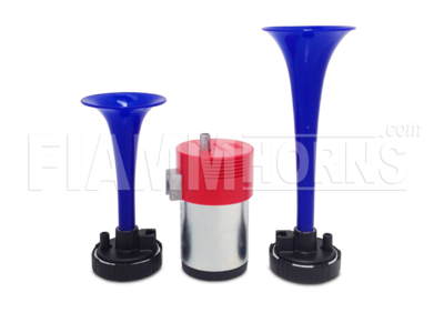 Fiamm Blaues Hupen Set 12v